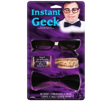 Çalışkan Öğrenci - İnek Öğrenci Espri Kostüm Aksesuar Seti 3 Parça