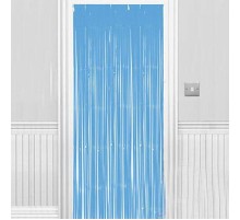 Soft Açık Mavi Renk Duvar ve Kapı Perdesi 100x220 cm