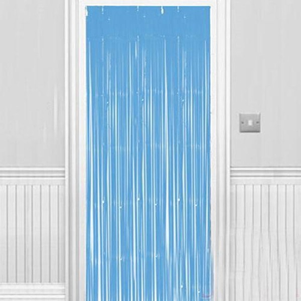 toptan-xml-dropshipping-Soft Açık Mavi Renk Duvar ve Kapı Perdesi 100x220 cm