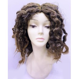 Kahve Renk Dreadlocks Rasta Peruk Kabarık Kirli Peruğu