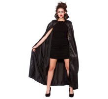 Siyah Yakalı Yetişkin Pelerin 120 cm