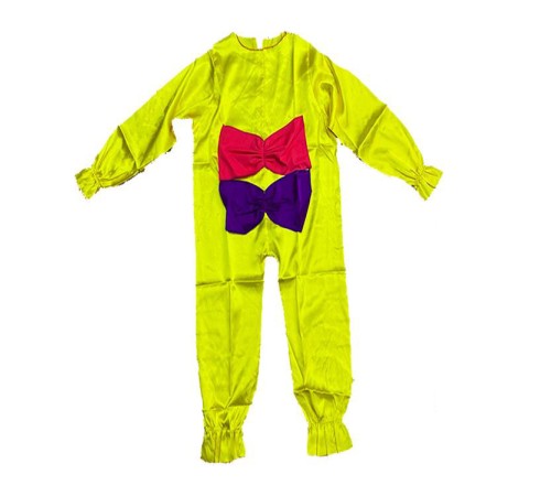 toptan-xml-dropshipping-Çocuk Boy Saten Palyaço Kostümü