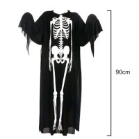Çocuk Boy İskelet Tulum İskelet Kostüm 90 cm