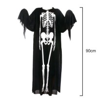 Çocuk Boy İskelet Tulum İskelet Kostüm 90 cm