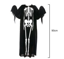 Çocuk Boy İskelet Tulum İskelet Kostüm 90 cm