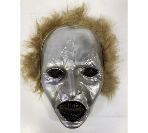 Açık Kahve Saçlı Plastik Michael Myers Maskesi 26x17 cm