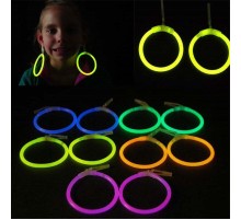 Karanlıkta Parlayan Glow Küpeler Glow Partisi Küpeleri 12 Çift 24 Adet