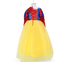 Kız Çocuk Kabarık Pamuk Prenses Kostümü + Tarlatan + Pelerin + Taç 7-8 Yaş