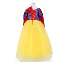 Kız Çocuk Kabarık Pamuk Prenses Kostümü + Tarlatan + Pelerin + Taç 7-8 Yaş