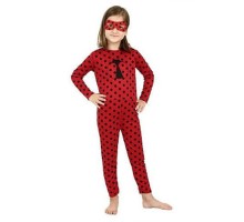 Uğur Böceği Kostümü - Mucize Uğur Böceği Lady Bug Çocuk Kostümü