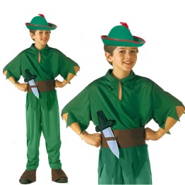 Peter Pan Kostümü - Alman Kostümü - Robin Hood Kostümü 10-12 Yaş