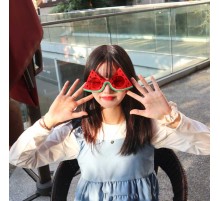 Hawaii Konsept Karpuz Temalı Hawaian Parti Gözlüğü 17x8 cm