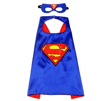 Superman Avengers Pelerin + Maske Kostüm Seti 70x70 cm