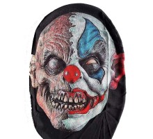 Kafaya Tam Geçmeli Bez Joker Maskesi - Streç Korku Maskesi - 3D Baskılı Maske Model 1