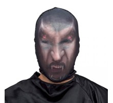 Kafaya Tam Geçmeli Bez Vampir Maskesi - Streç Korku Maskesi - 3D Baskılı Maske Model 11
