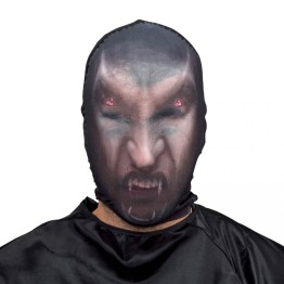 Kafaya Tam Geçmeli Bez Vampir Maskesi - Streç Korku Maskesi - 3D Baskılı Maske Model 11