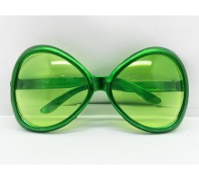 Yeşilçam Temalı Parti Gözlüğü Yeşil Renk 7x16 cm