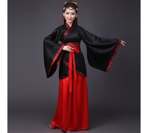 Çinli Kostümü Kız Çocuk - Çocuk Çinli Kostüm 11-12 Yaş