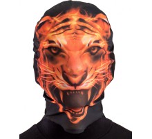 Kafaya Tam Geçmeli Kaplan Maskesi - Streç Kaplan Maskesi Model 10