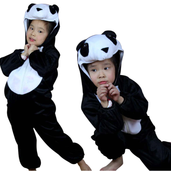 toptan-xml-dropshipping-Çocuk Panda Kostümü 4-5 Yaş 100 cm