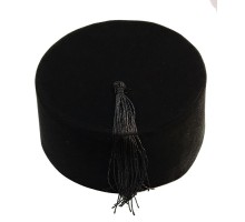 Siyah Renk Osmanlı Fesi 8 No 12-13 Yaş