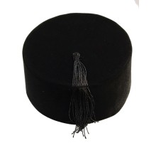 Siyah Renk Osmanlı Fesi 8 No 12-13 Yaş