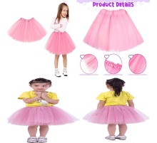 Pembe Renk Tütü Etek Bale Eteği Gösteri Eteği Çocuk Bebek Boy
