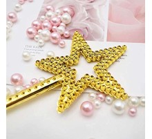 Altın Renk Yıldız Peri Asası Peri Değneği 34 cm 1 Adet