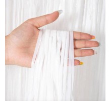 Soft Beyaz Renk Duvar ve Kapı Perdesi İthal 100x200 cm