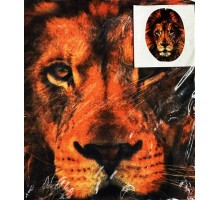 Yüze Yapışan Kafaya Tam Geçmeli Streç Aslan Maske Bez Maske Model 13