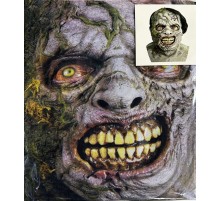 Yüze Yapışan Kafaya Tam Geçmeli Streç Korkunç Zombie Maske Bez Maske Model 16