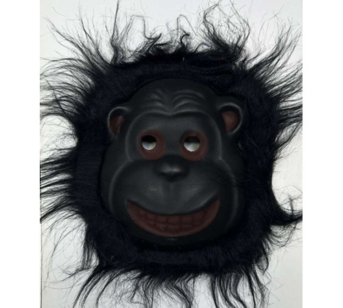 toptan-xml-dropshipping-Orangutan Maskesi - Maymun Maskesi - Goril Maskesi Yetişkin Çocuk Uyumlu Siyah Renk Model 1