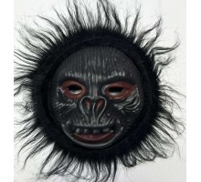 Orangutan Maskesi - Maymun Maskesi - Goril Maskesi Yetişkin Çocuk Uyumlu Siyah Renk Model 2