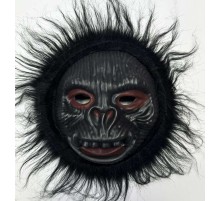 Orangutan Maskesi - Maymun Maskesi - Goril Maskesi Yetişkin Çocuk Uyumlu Siyah Renk Model 2