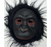 Orangutan Maskesi - Maymun Maskesi - Goril Maskesi Yetişkin Çocuk Uyumlu Siyah Renk Model 3