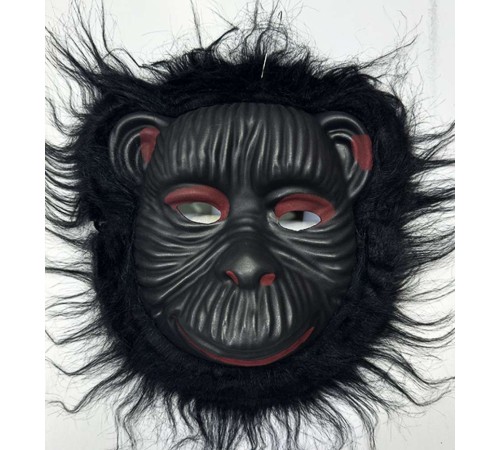 toptan-xml-dropshipping-Orangutan Maskesi - Maymun Maskesi - Goril Maskesi Yetişkin Çocuk Uyumlu Siyah Renk Model 4