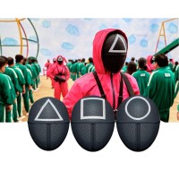 Squid Game Maskesi 3 Model Toplam 30 Adet İthal Orjinal Maske - Kampanya Ürünü