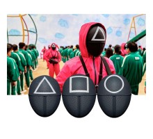 Squid Game Maskesi 3 Model Toplam 30 Adet İthal Orjinal Maske - Kampanya Ürünü