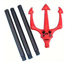 Kırmızı Renk Halloween Cadılar Bayramı Çatal 107 cm