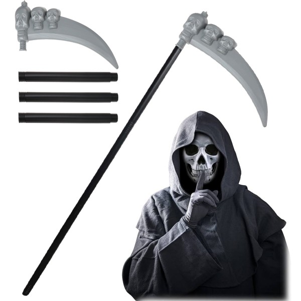 toptan-xml-dropshipping-Halloween Cadılar Bayramı Orak Tırpan 95 cm