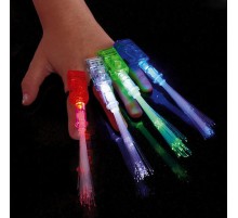 Led Işıklı Renkli Püsküllü Parmak Işığı 4 Renk 4 Adet