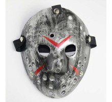Jason Maskesi Hannibal Maskesi Metal Gümüş Renk 20x25 Cm