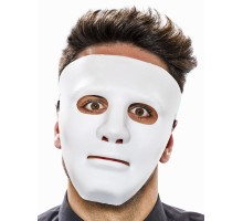 Beyaz Renk Hip Hop Anonim Jabbawockeez Dans Maskesi 18x19 cm