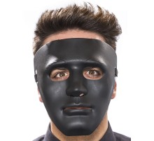 Siyah Renk Hip Hop Anonim Jabbawockeez Dans Maskesi 18x19 cm