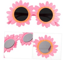 Pembe Renk Papatya Şekilli Parti Gözlüğü 18x10 cm