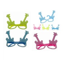 Fosforlu Gitar Model Glow Parti Gözlüğü Karanlıkta Yanan Gözlükler 12 Adet