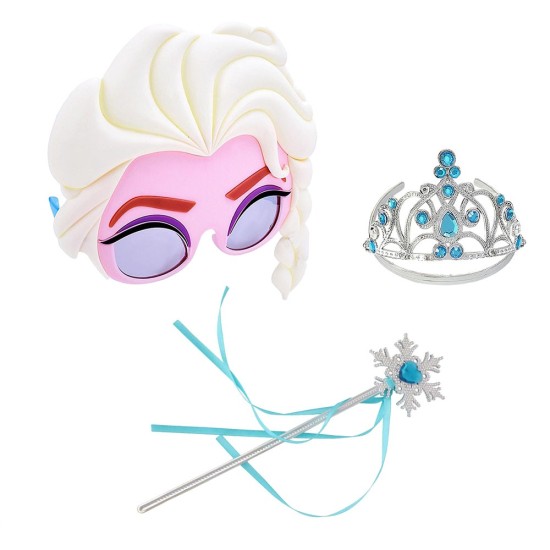 toptan-xml-dropshipping-Elsa Maskesi Elsa Tacı ve Elsa Asası 3 lü Kostüm Seti