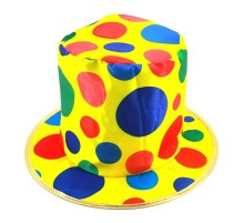 Palyaço Şapkası Rengarenk Puantiyeli 19 cm