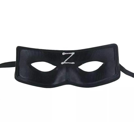 toptan-xml-dropshipping-Zorro Maskesi Arkadan Lastikli Z Baskılı