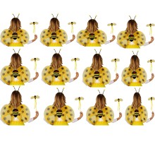 Okul Gösterileri için 12 li Arı Kanadı Seti - Etkinlik Kanatları